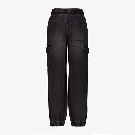 Jongens cargo broek grijs