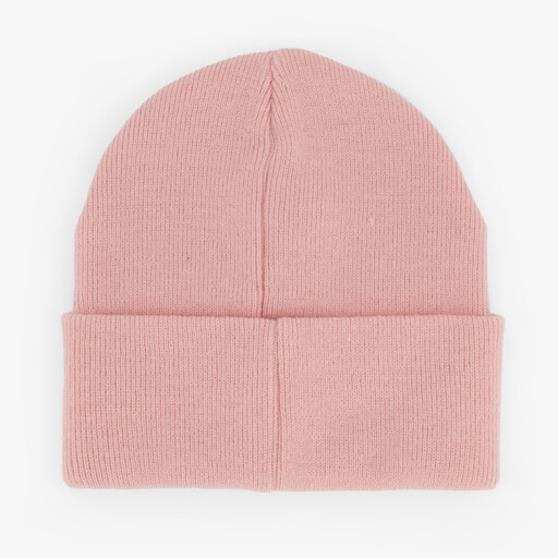 Meisjes muts met hartjes roze