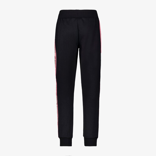 Meisjes trainingsbroek zwart roze