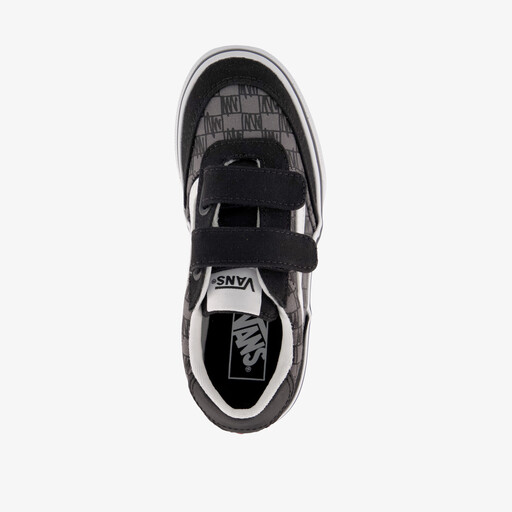 Brooklyn LS V Scribble Check kinder sneakers zwart