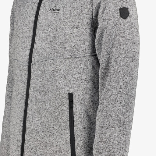 Heren outdoor vest grijs