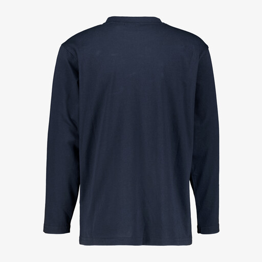 Jongens shirt donkerblauw