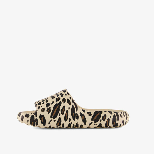 Adilette Lumia dames badslippers beige bruin