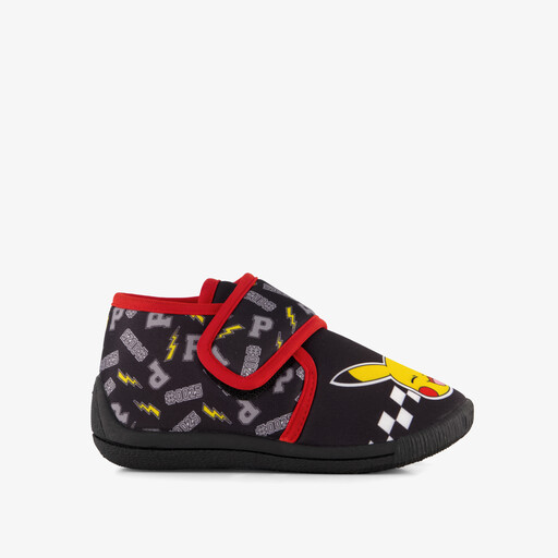 Jongens pantoffels zwart met Pikachu