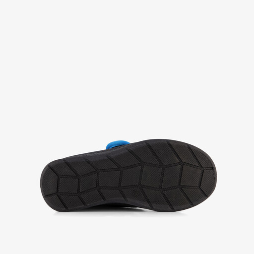 Kinder pantoffels zwart blauw