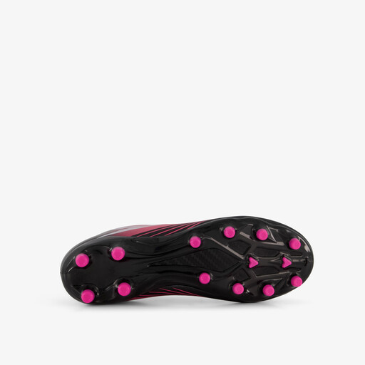 Aura MG dames voetbalschoenen zwart roze