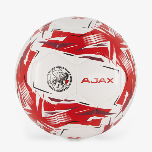 Ajax voetbal wit rood