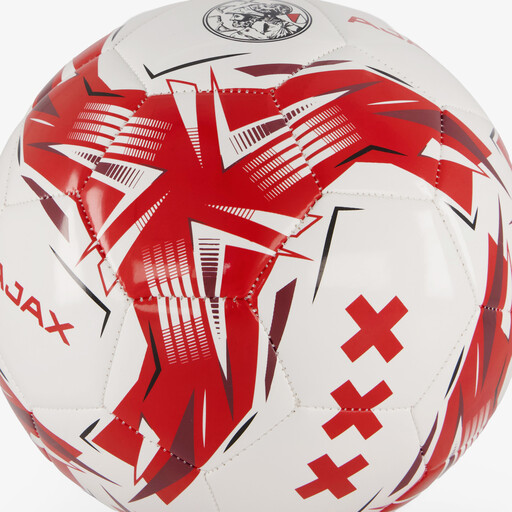 Ajax voetbal wit rood