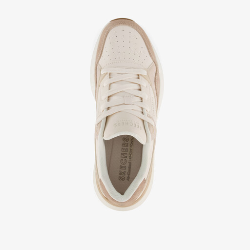 Rovina Lite dames sneakers beige wit