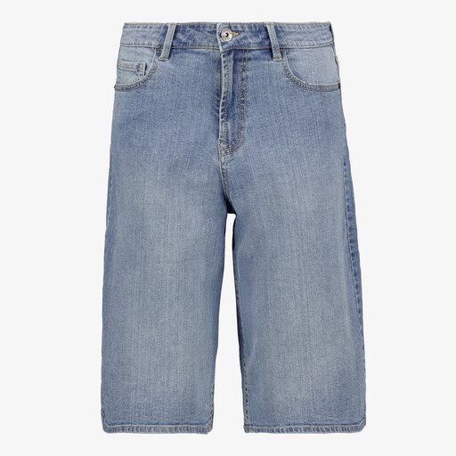 Denim dames bermuda lichtblauw