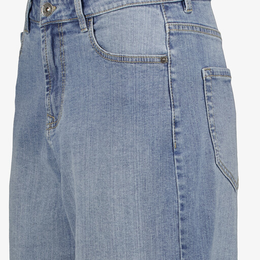 Denim dames bermuda lichtblauw