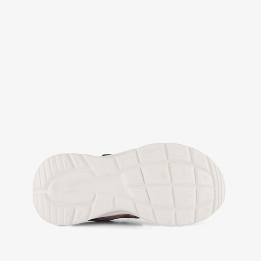 Meisjes sportschoenen blauw beige
