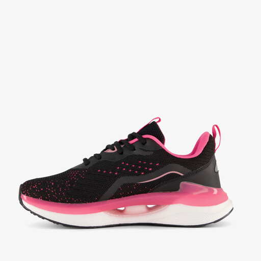 Dames fitnessschoenen zwart roze