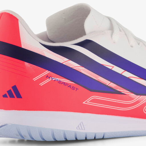 F50 Hyperfast Club kinder zaalvoetbalschoenen wit