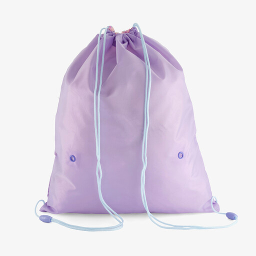 Kinder gymtas lila 2 liter
