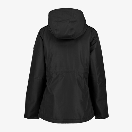 Waterdichte dames outdoor jas zwart