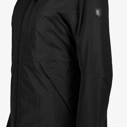 Waterdichte dames outdoor jas zwart