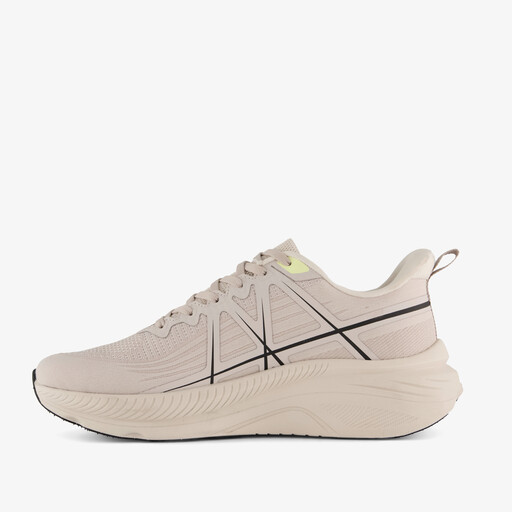 Zeus heren hardloopschoenen beige