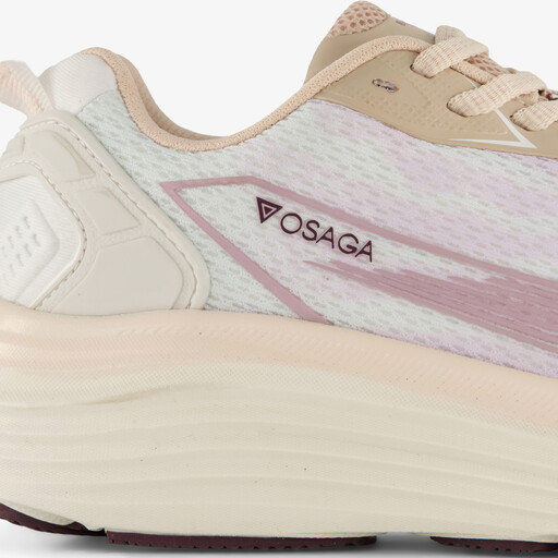 Hestia dames hardloopschoenen beige roze