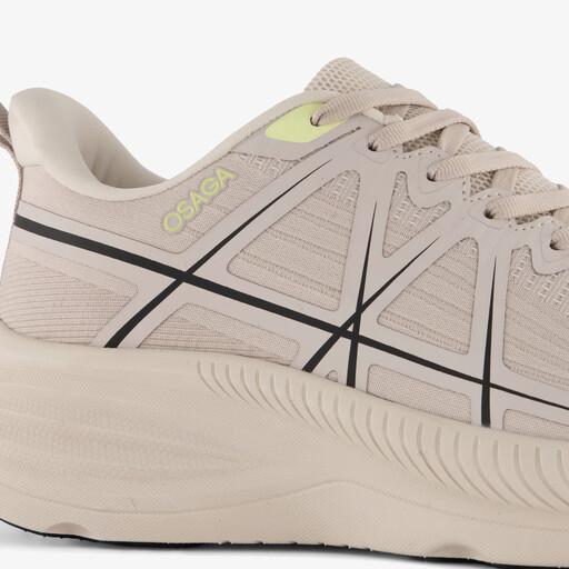 Zeus heren hardloopschoenen beige