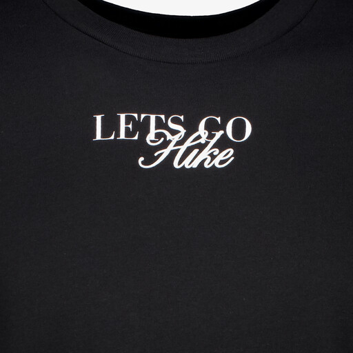 JJ Rebel heren T-shirt met backprint zwart