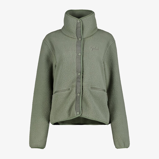 Dames fleece vest groen