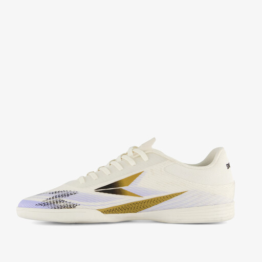 Ultimate heren zaalvoetbalschoenen IC wit goud