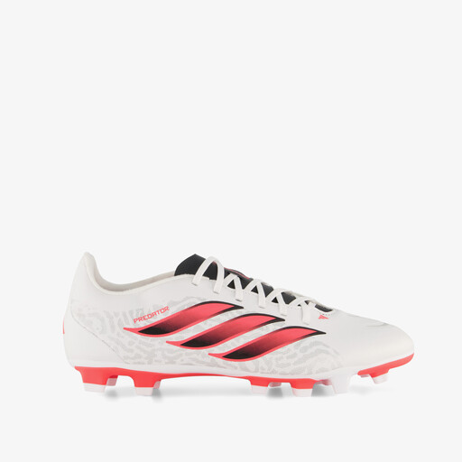 Predator Club MG heren voetbalschoenen wit rood