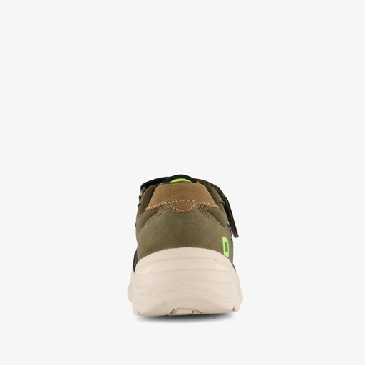 Jongens sneakers groen bruin
