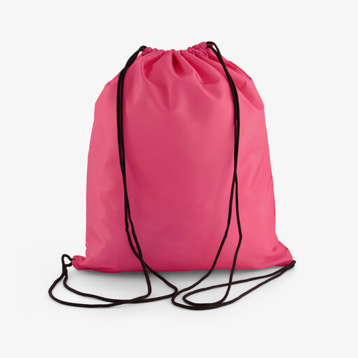 Gymtas met opdruk roze 1 liter