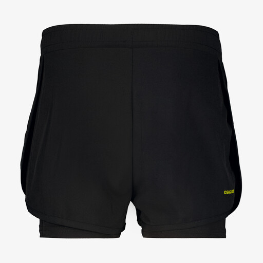 Dry meisjes hardloopshort zwart