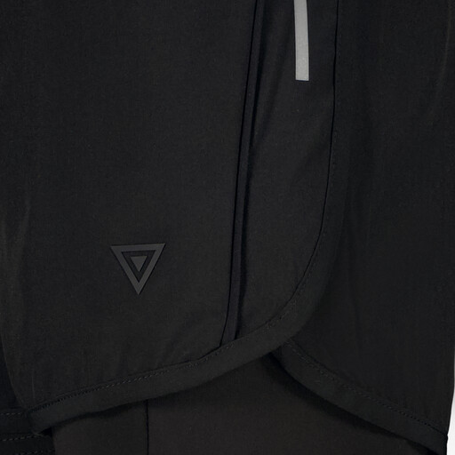 Dry meisjes hardloopshort zwart