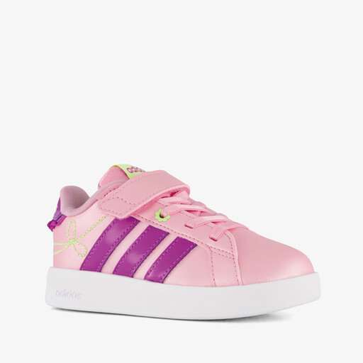 Grand Court 3.0 meisjes sneakers roze