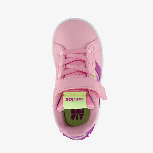 Grand Court 3.0 meisjes sneakers roze