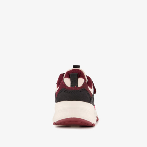Meisjes dad sneakers rood paars