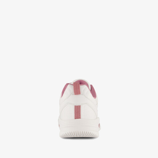 Dames padel- en tennisschoenen wit roze