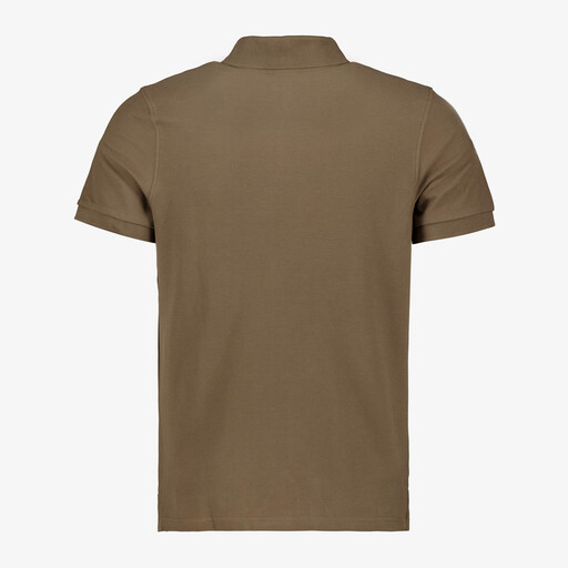 Heren polo bruin