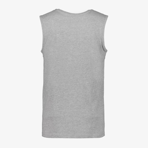 Basic heren singlet grijs