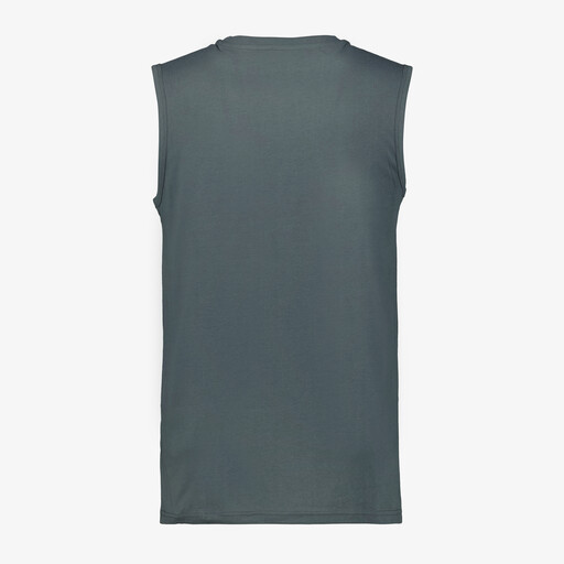 Basic heren singlet donkergrijs