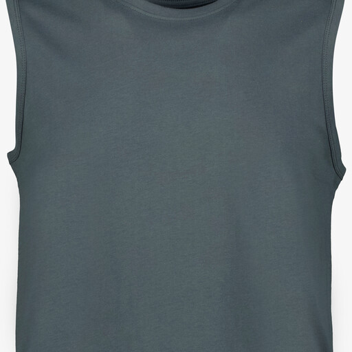 Basic heren singlet donkergrijs