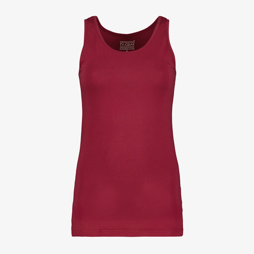 Dames singlet rood
