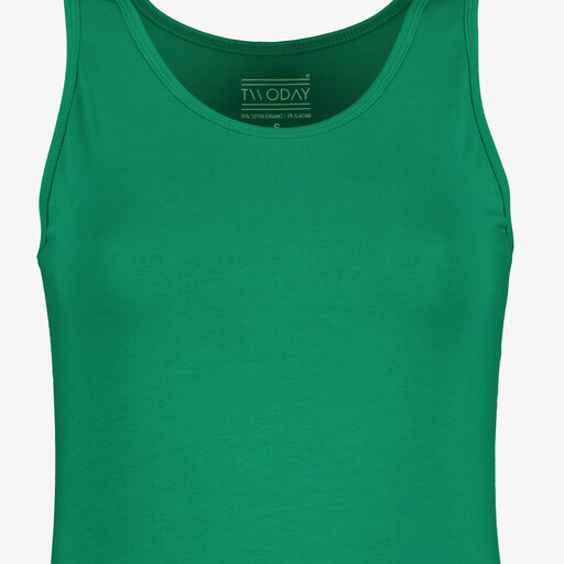 Dames singlet groen