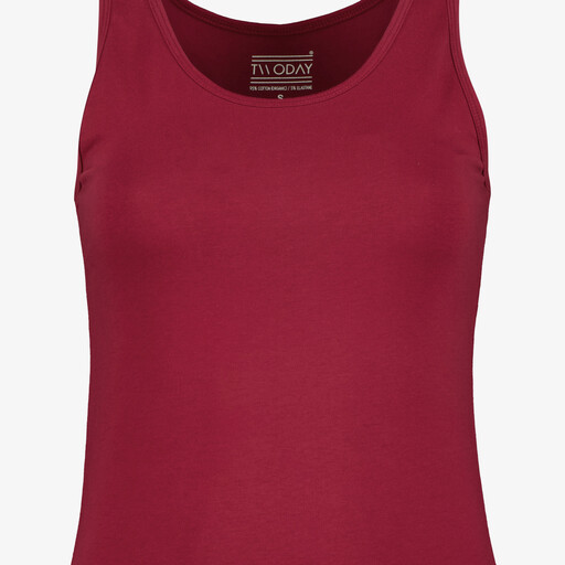 Dames singlet rood