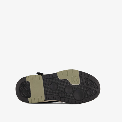 Hoge jongens sneakers zwart groen