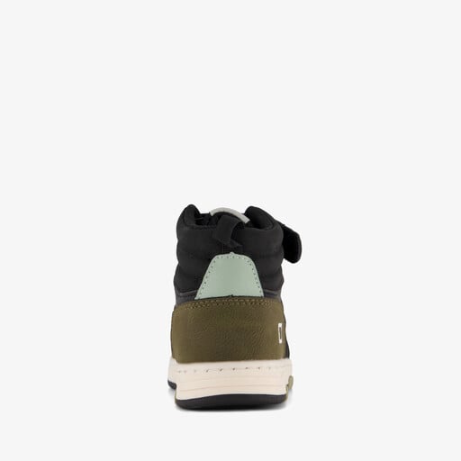 Hoge jongens sneakers zwart groen