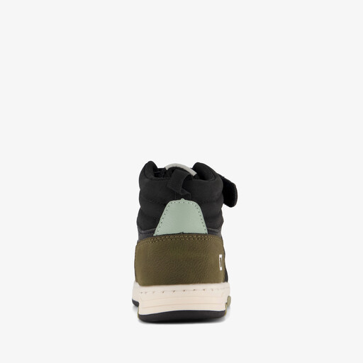 Hoge jongens sneakers zwart groen