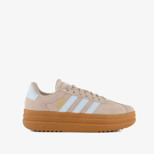 VL Court Bold suede dames sneakers beige