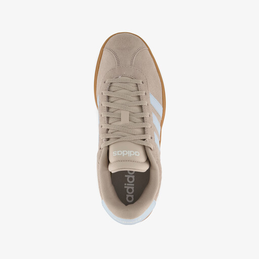 VL Court Bold suede dames sneakers beige