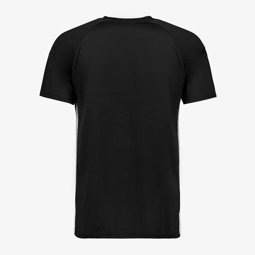 Heren voetbal T-shirt zwart