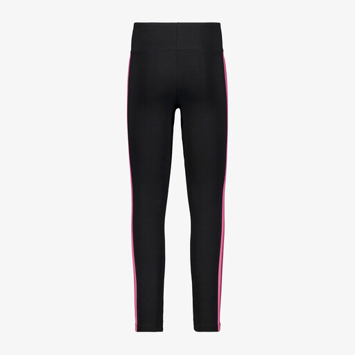 Essentials 3-Stripes meisjes sportlegging zwart